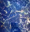 pu laser glitter leather Specification image